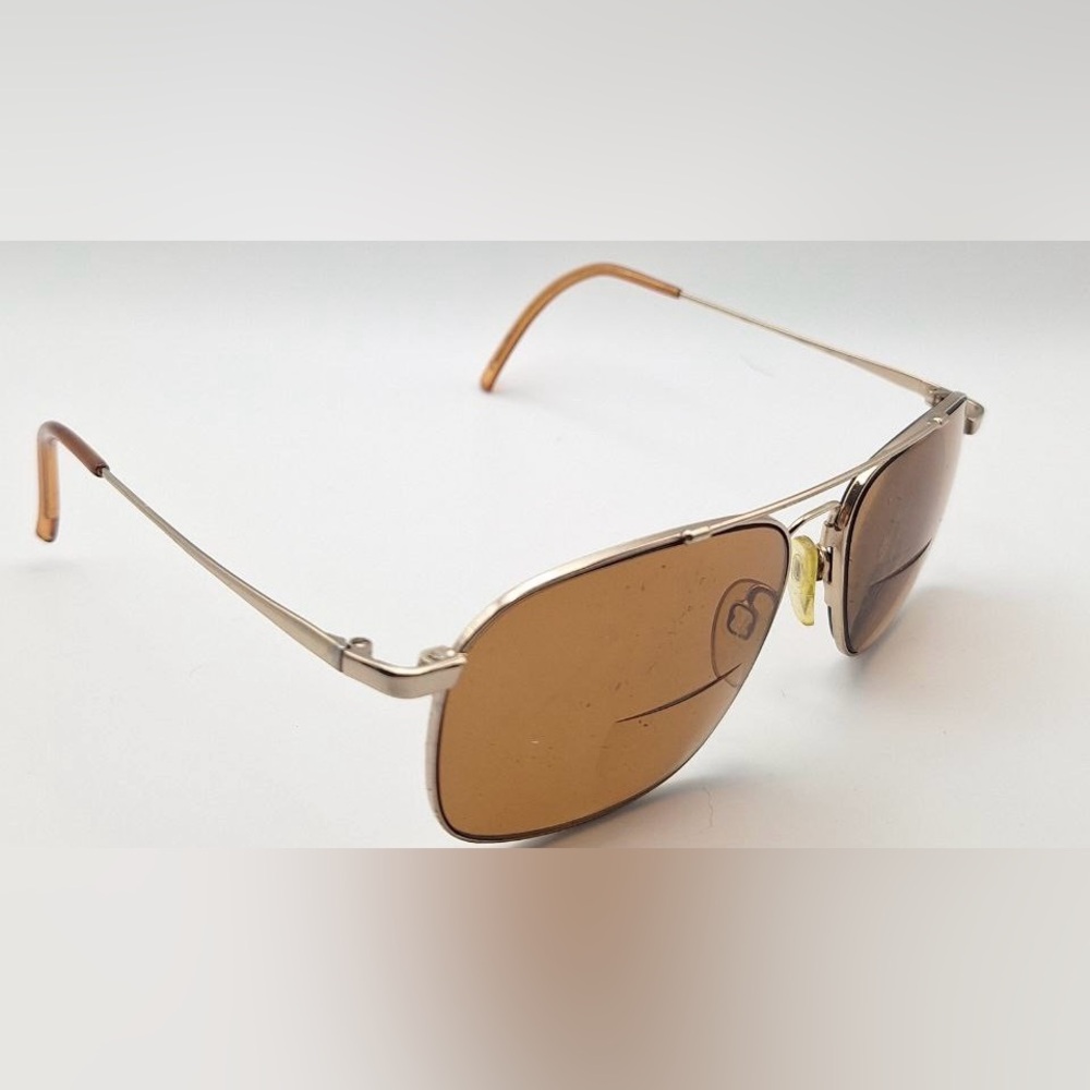 Stetson ZF-702 Gold Pilot Sunglasses Frames Only